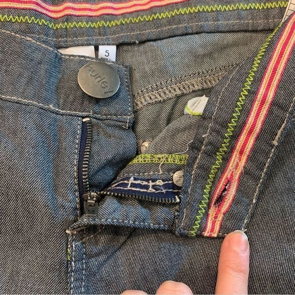 Hurley Low Rise Wide Leg Jeans Grey Size 5 - Picture 4 of 14